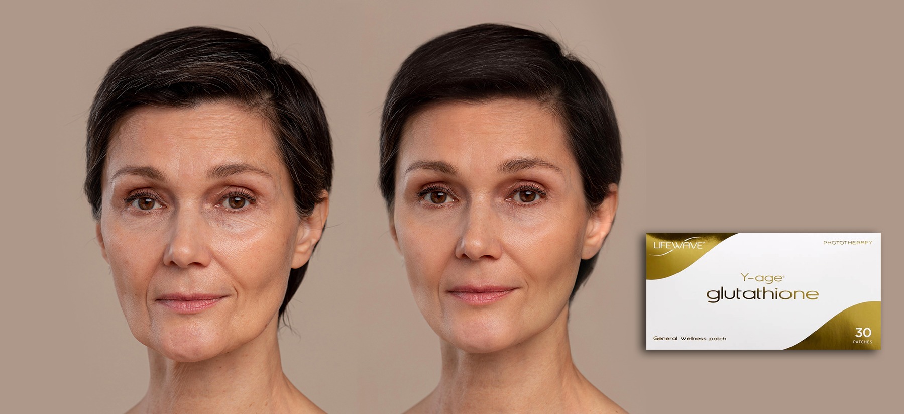 Banner y-age glutathiones